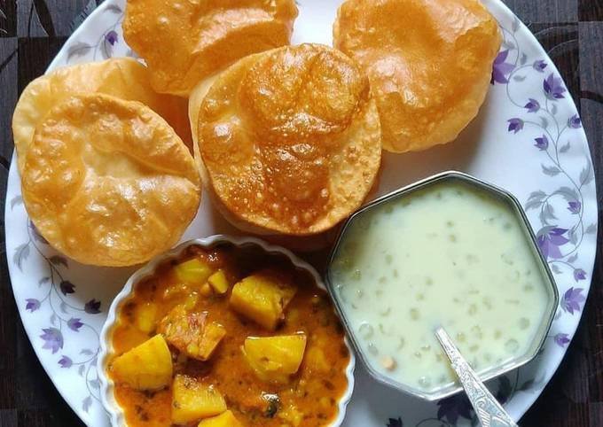 Poori Sambar
